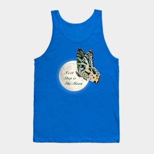 Moth and Moon - Next Stop is the Moon Tank Top